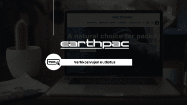 Earthpac Oy verkkosivu-uudistus