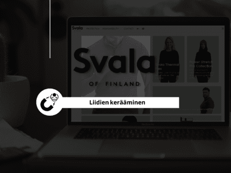 Finnsvala Oy verkkokaupan kehittämisellä lisää liidejä