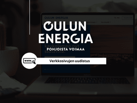 Oulun Energia sisällöntuotantoa verkkosivuille