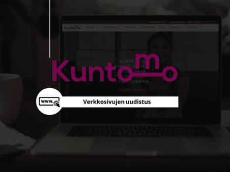 Kuntomo asiakaskokemuksen parantaminen verkkosivu-uudistuksella