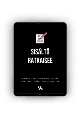 Sisältö ratkaisee -opas